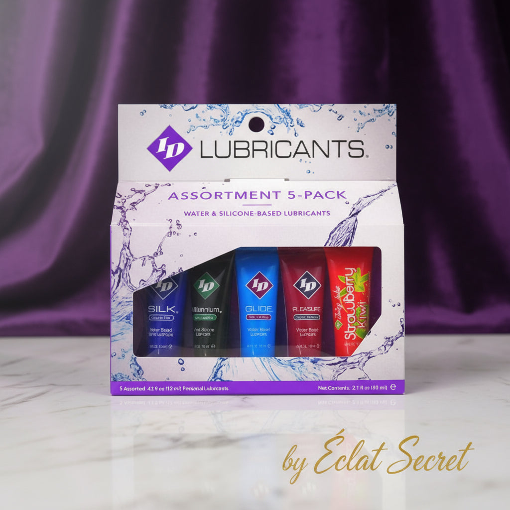 Édition Éclat Secret – Coffret Lubrifiants Sensuels (Pack 5 Variétés)