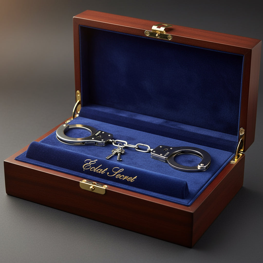 Menottes Élégance Métalliques – Collection Éclat Secret